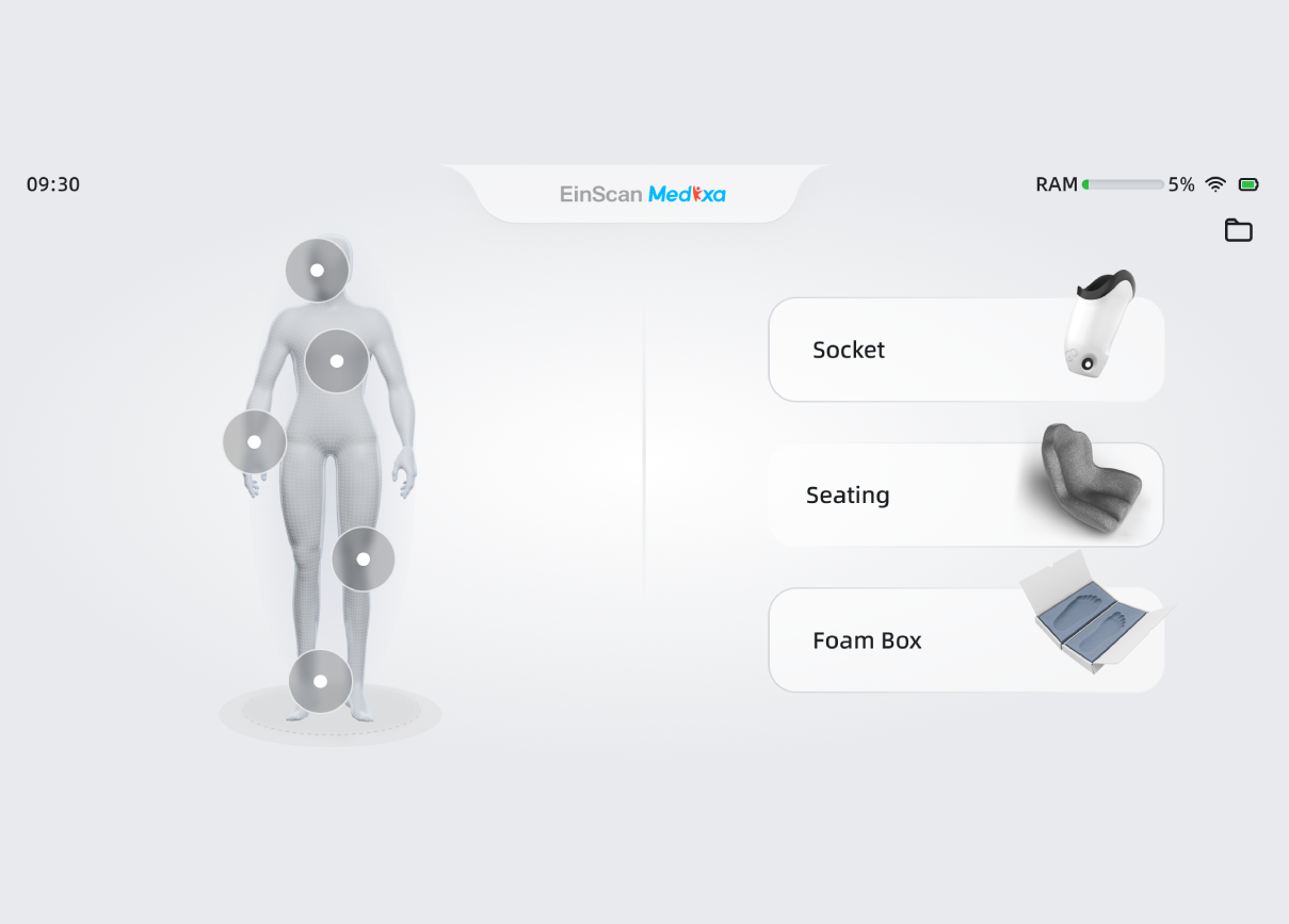 Préréglages de balayage polyvalents